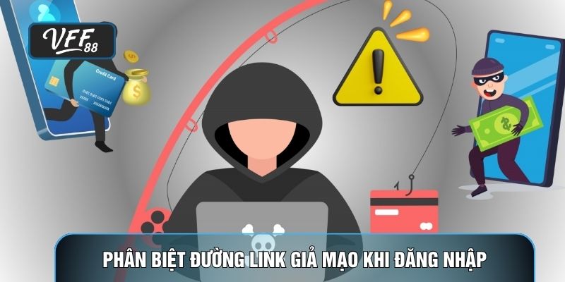 Phân biệt đường link giả mạo khi đăng nhập