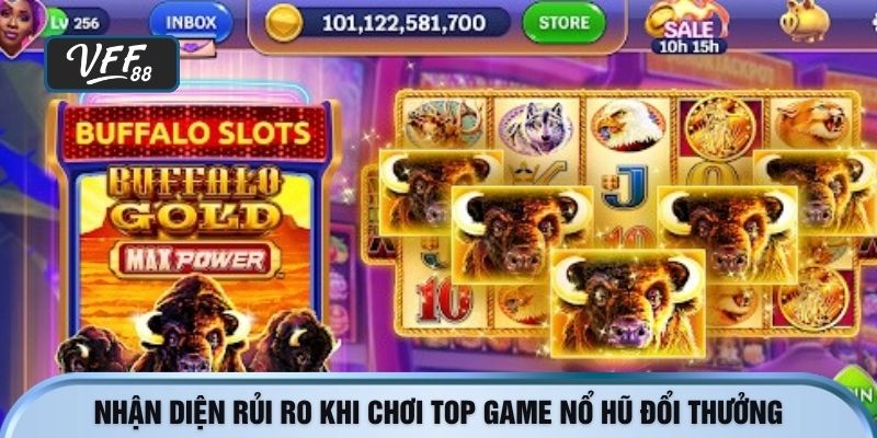 Nhận diện rủi ro khi chơi top game nổ hũ đổi thưởng